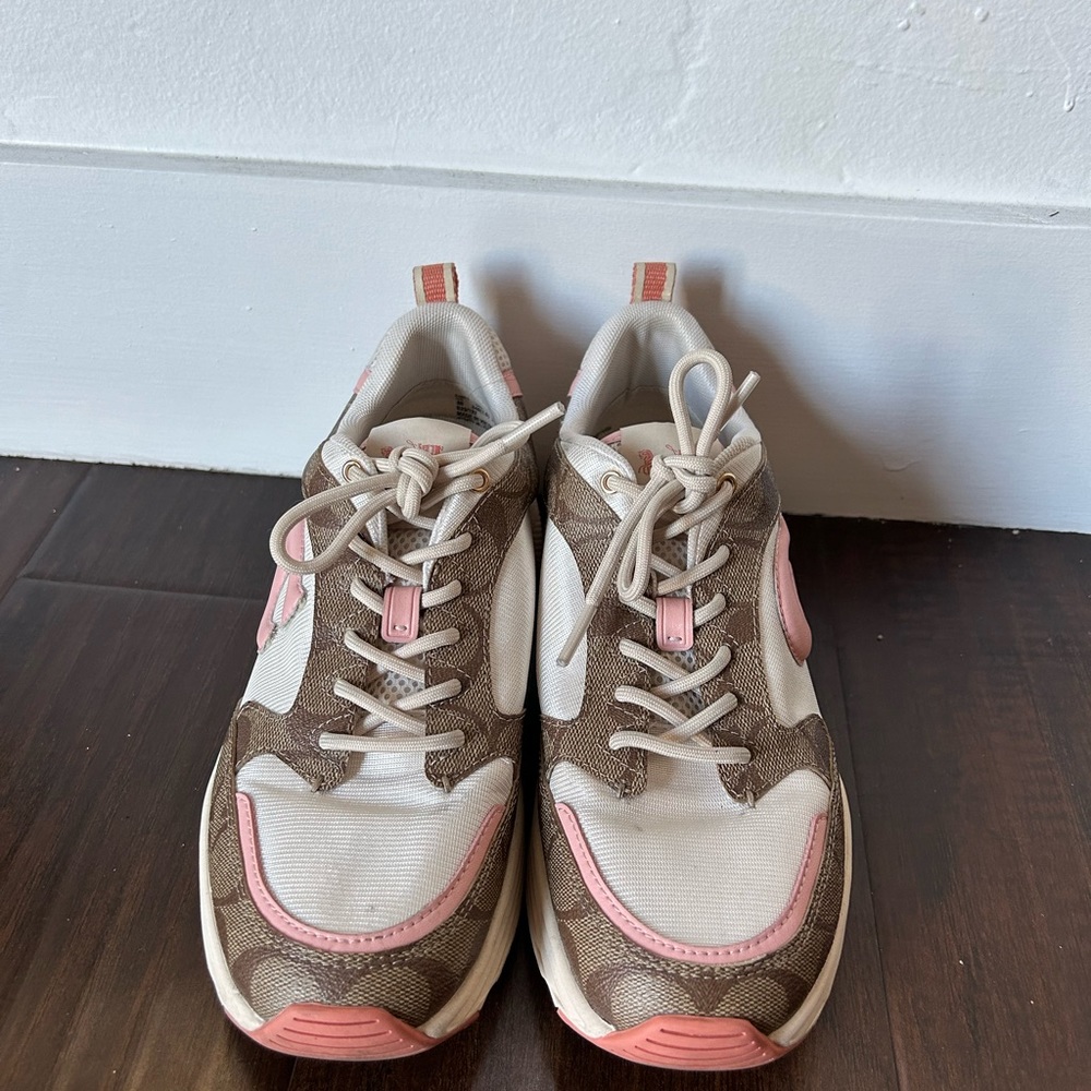 Coach C275 Tech Runner in Signature Canvas